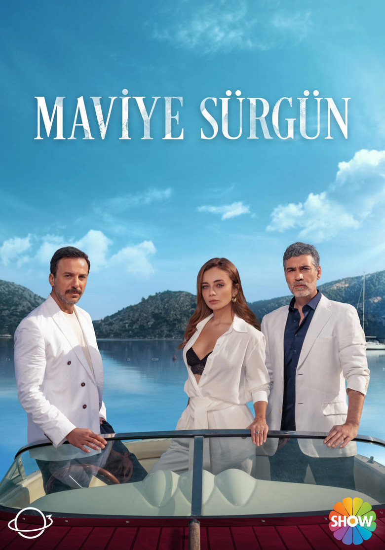 Maviye Surgun Turkish drama poster