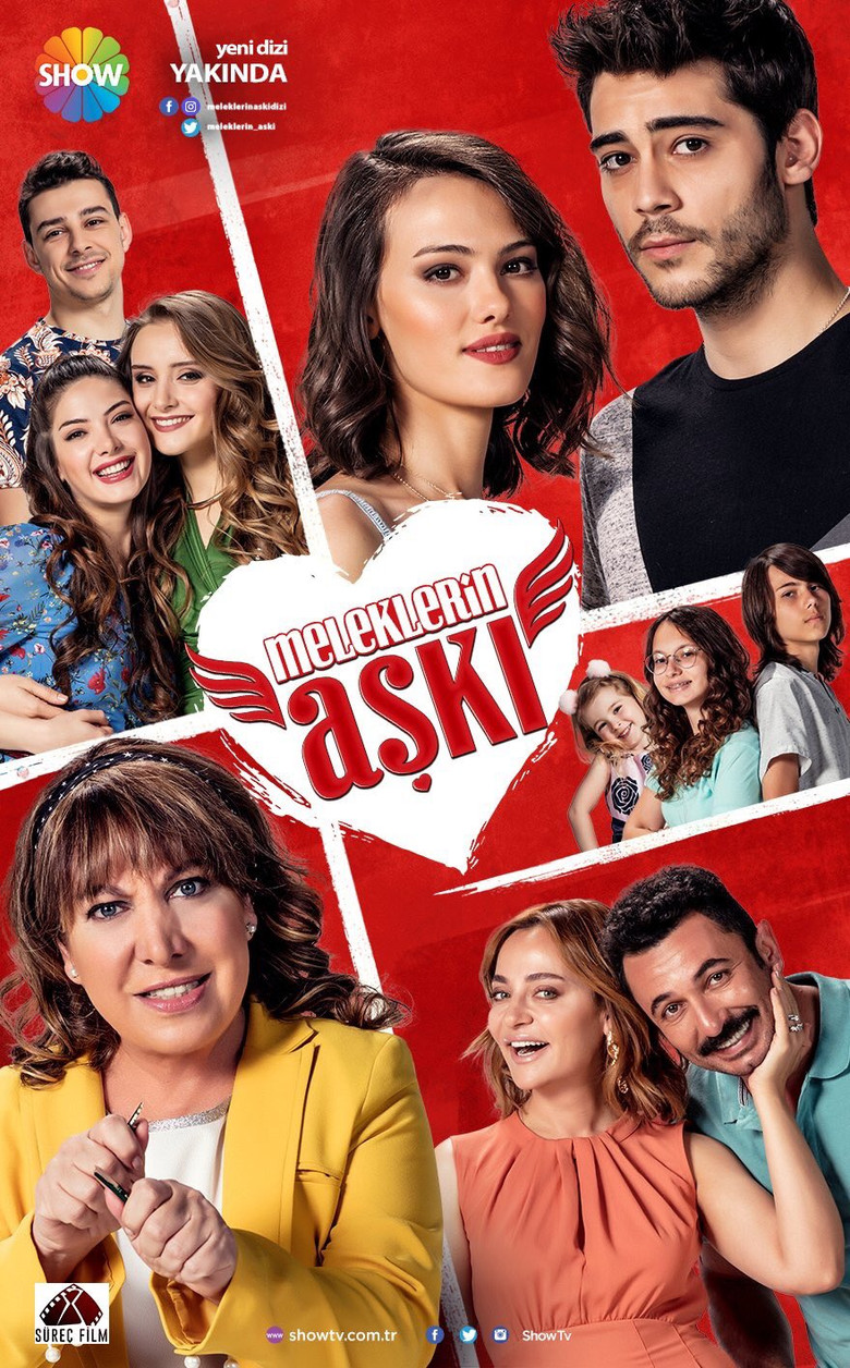 Meleklerin Aski Turkish drama poster